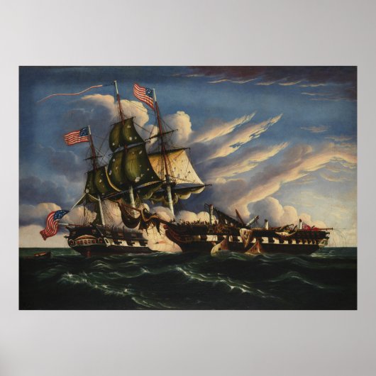 Die Verfassung und der "Guerriere" (Vibrant) Poster (Vorne)