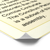 Die verfassungsrechtliche Struktur der Römischen R Poster (Ecke)