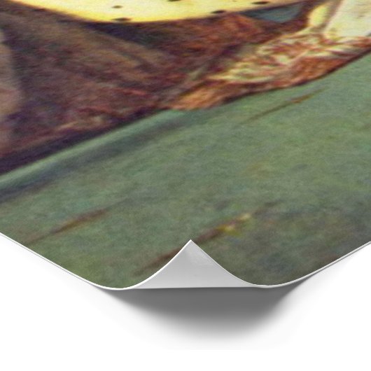 Die Verfolgung des Kaisers Napoleon l Poster (Ecke)