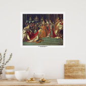 Die Verfolgung des Kaisers Napoleon l Poster (Küche)