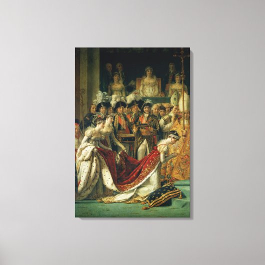 Die Verfolgung des Kaisers Napoleon Leinwanddruck (Vorderseite)