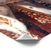 Die Verfolgung des Kaisers Napoleon Poster (Ecke)