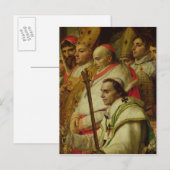 Die Verfolgung des Kaisers Napoleon Postkarte (Vorne/Hinten)