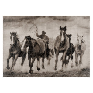 Die Verfolgung I Schneidebrett