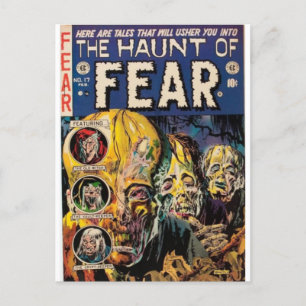 Die Verfolgungsjagd vor Angst 1 Postkarte