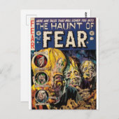 Die Verfolgungsjagd vor Angst 1 Postkarte (Vorne/Hinten)