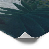 Die Vergangenheit des Löwen ca. 1907 von Henri Rou Poster (Ecke)