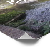 Die Vergangenheit kann nicht mit Sprichwörtern zur Poster (Ecke)