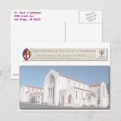 Die Verger der St. Paul's Cathedral Postcard Postkarte (Vorne/Hinten)