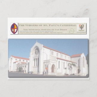 Die Verger der St. Paul's Cathedral Postcard Postkarte