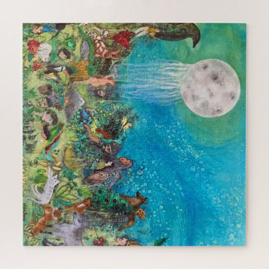 Die vergessene surreale Kunst Puzzle (Horizontal)