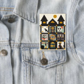 Die vergessenen Räume Quilt along Button (Insitu)