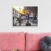 Die Vergewaltigung aus Alaska Leinwanddruck (Insitu (Wohnzimmer))