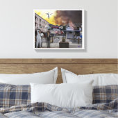 Die Vergewaltigung aus Alaska Leinwanddruck (Insitu (Schlafzimmer))