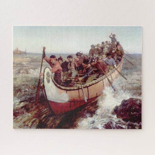 Die Vergewaltigungen von Frances Anne Hopkins Puzzle (Horizontal)