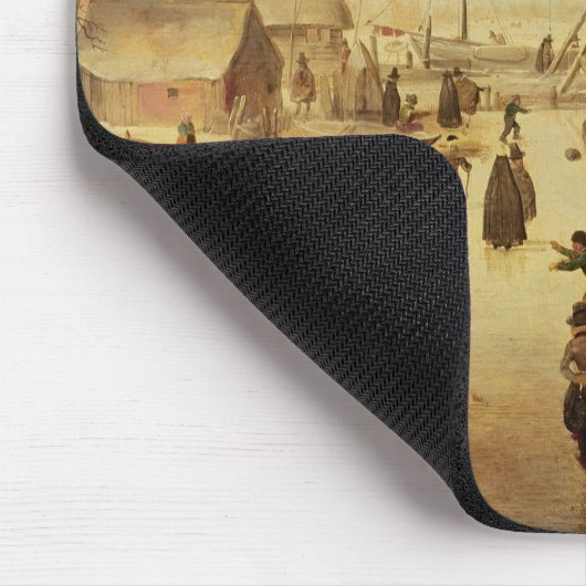 Die Vergnügen des Winters Mousepad (Ecke)