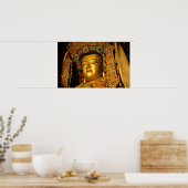 Die vergoldete Buddha-Statue, Jokhang Temple, Poster (Küche)