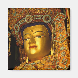 Die vergoldete Jowo Buddha Statue, Jokhang Temple, Magnet