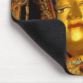 Die vergoldete Jowo Buddha Statue, Jokhang Temple, Mousepad (Ecke)