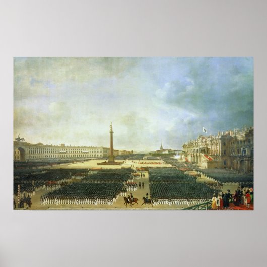 Die Verhaftung der Alexander-Säule Poster (Vorne)