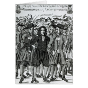 Die Verhaftung von Richter Jeffreys 1689