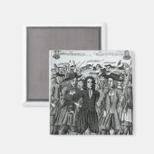 Die Verhaftung von Richter Jeffreys 1689 Magnet (Vorderseite/Rückseite)
