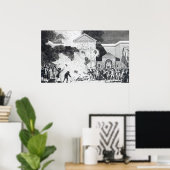 Die verheerenden Ereignisse Poster (Heimbüro)