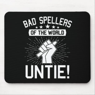 Die Verkäufer der Welt binden Dyslexie dyslexische Mousepad