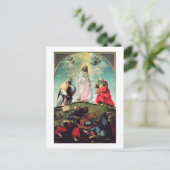 Die Verklärung Christi, c.1510-12 (Öl auf p Postkarte (Stehend Vorderseite)