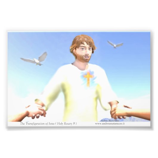 Die Verklärung Jesu Fotodruck (Vorne)
