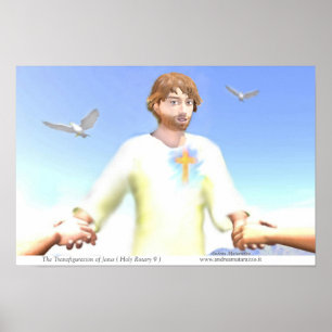 Die Verklärung Jesu Poster