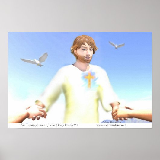 Die Verklärung Jesu Poster (Vorne)