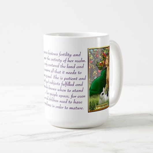 Die Verkörperung des Banx-Tarots Kaffeetasse (VorderseiteRechts)