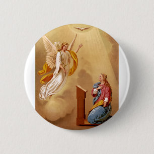 Die Verkündigung an die Jungfrau Maria Button
