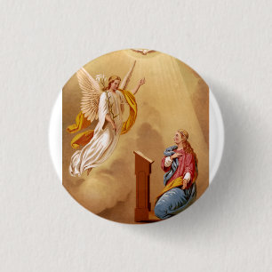 Die Verkündigung an die Jungfrau Maria Button