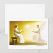 Die Verkündigung an Maria Postkarte (Vorne/Hinten)