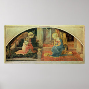 Die Verkündigung, c.1450-3 Poster