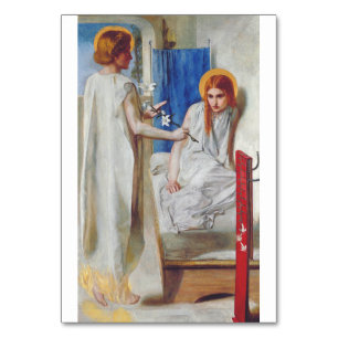 Die Verkündigung durch Dante Gabriel Rossetti Tischnummer