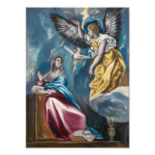 Die Verkündigung El Greco Fotodruck