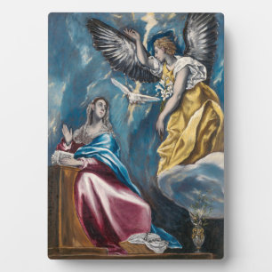 Die Verkündigung El Greco Fotoplatte
