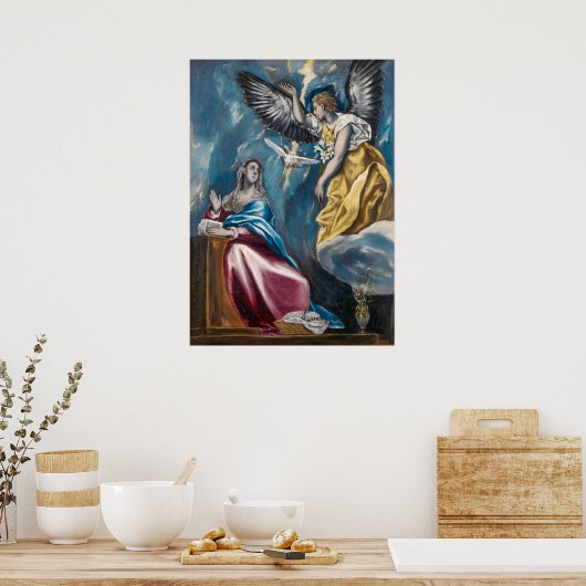 Die Verkündigung | El Greco | Poster (Küche)