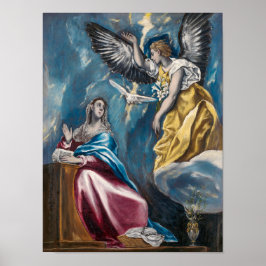 Die Verkündigung | El Greco | Poster