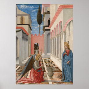 Die Verkündigung - Fra Carnevale Fine Art Poster