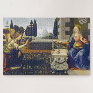 Die Verkündigung   Leonardo da Vinci   Puzzle