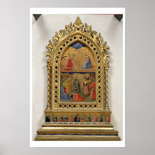 Die Verkündigung und die Verehrung der Magi (die Poster (Vorne)