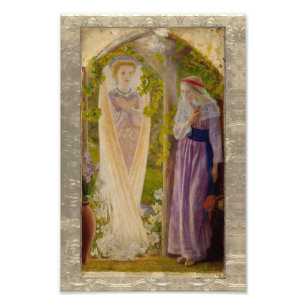Die Verkündigung von Arthur Hughes Fotodruck