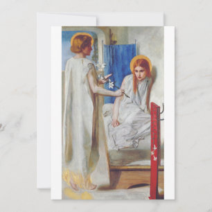 Die Verkündigung von Dante Gabriel Rossetti Einladung