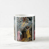 Die Verkündigung von El Greco Kaffeetasse (Mittel)