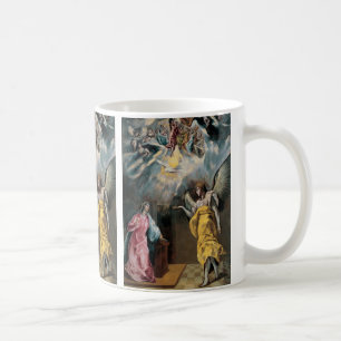 Die Verkündigung von El Greco Kaffeetasse