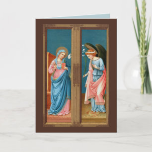 Die Verkündigung von F. Lippi (M 038) Karte
